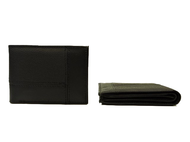 Muški novčanik model 3 "crni kombinovani"